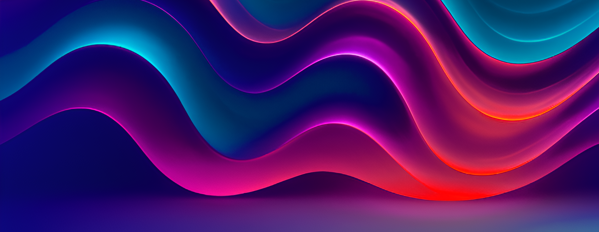 Digital abstract wave pattern with neon colors representing innovative technology at Microlise careers page.