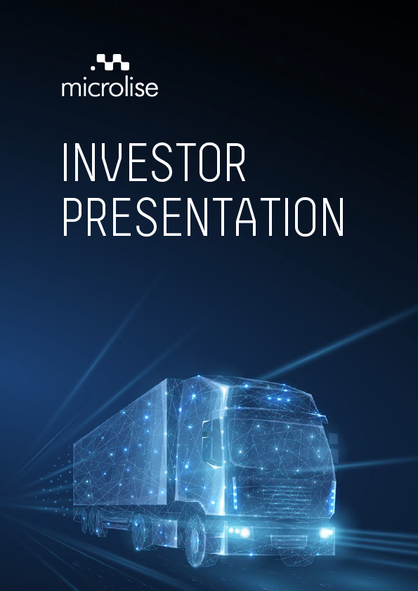 Investor Presentation 1-01