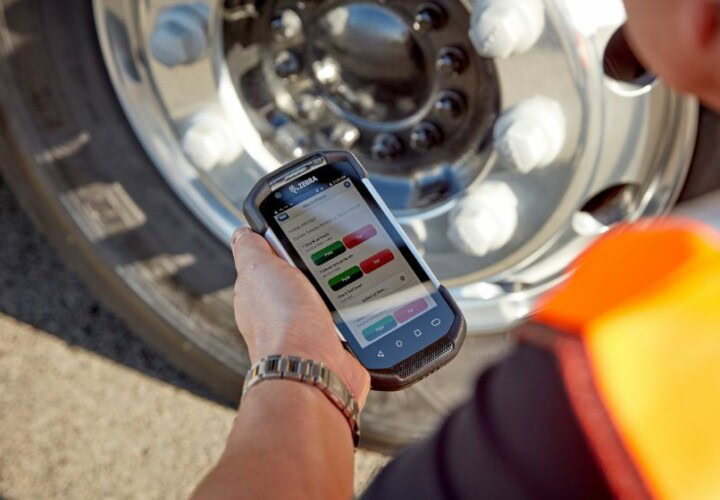 safety and compliance device used to check tyre