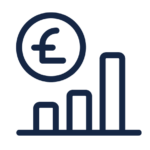 Microlise - Icons - Increase fleet efficiency GBP - Midnight