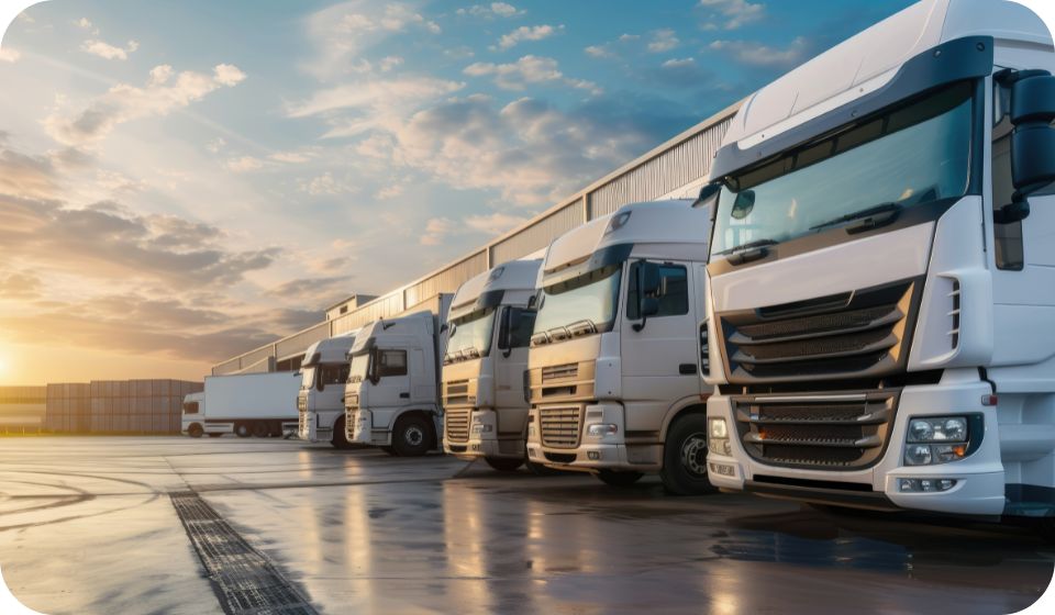 future of fleet management fleet of lorries