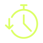 reduce downtime icon