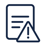 Microlise - Icons - Defend Against False Claims - Midnight