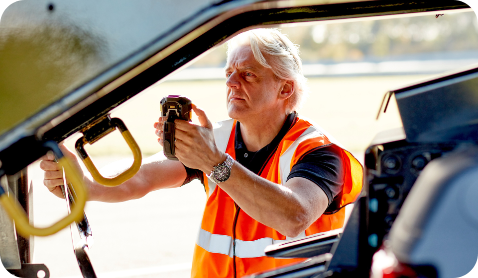 vehicle check inside lorry