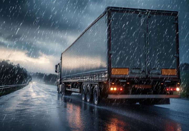 driving in the rain