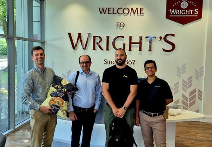 Efficient fleet management technology by Microlise showcased at Wright's, featuring innovative solutions for logistics and transportation optimisation in a professional conference setting.