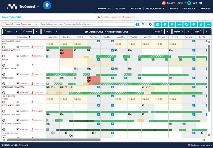 Advanced fleet workforce scheduling and tracking solutions.