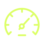 Illustration of a speedometer representing load consolidation in logistics, highlighting efficiency and optimisation in supply chain management.